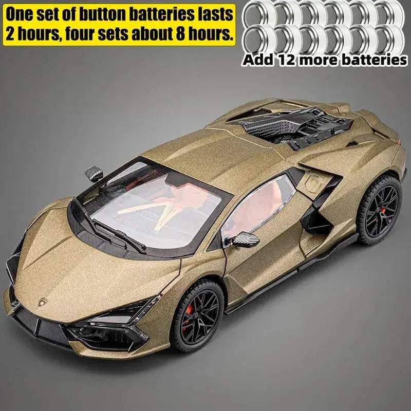 Ultra Realistic Diecast Model Car 1 24 Scale Alloy High Simulation For Collectors - Image 18