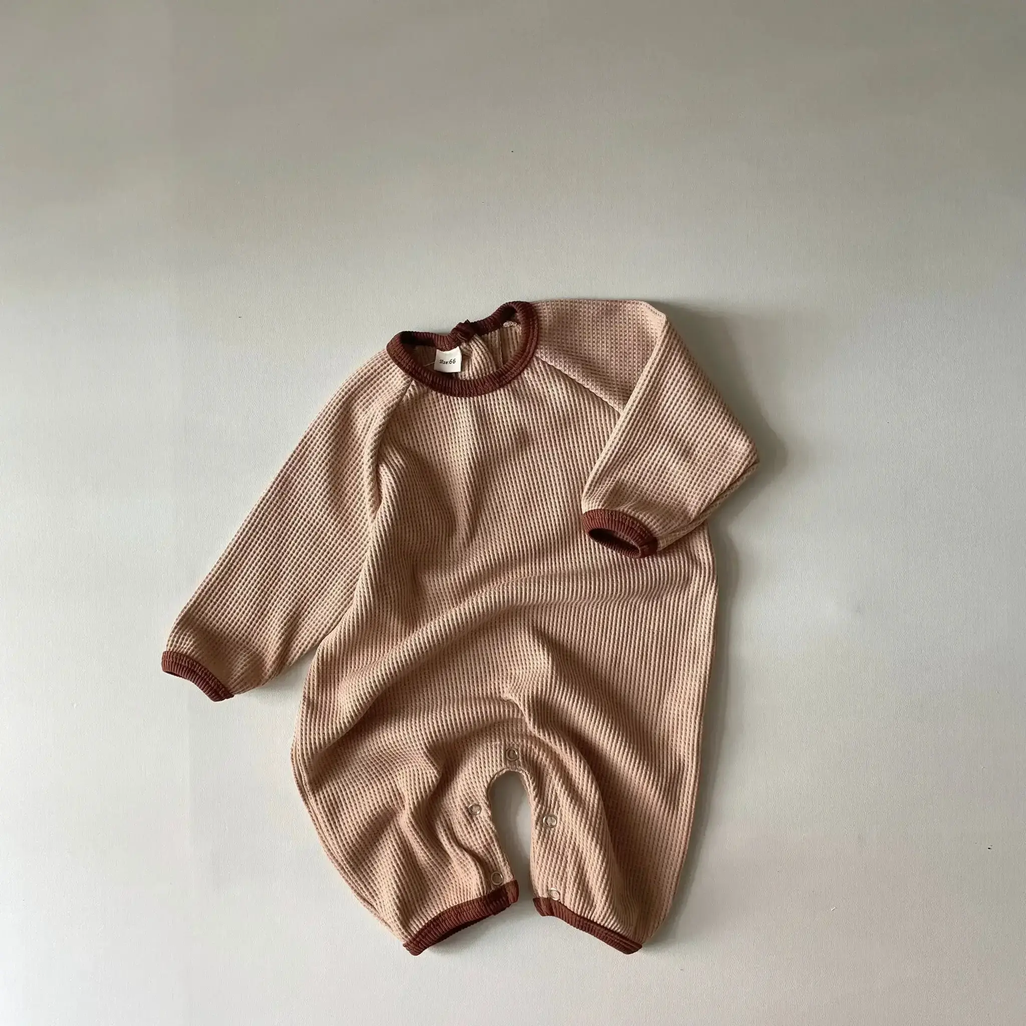 Ultra Soft Breathable Knit Cotton Premium Romper Long Sleeve Unisex For Newborns - Image 7