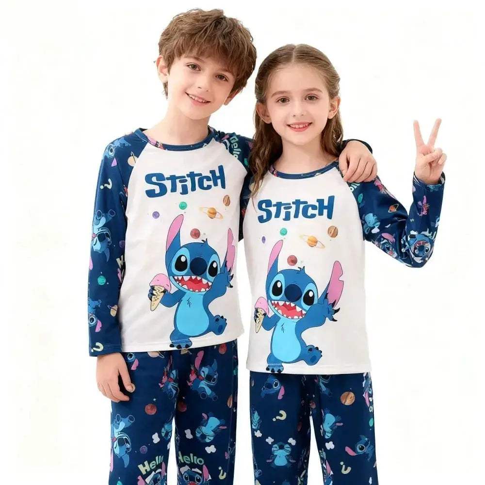 Ultra Soft Kids Pajama Set With Cozy Stitch Pattern Full Sleeve For Boys Ages 2 To 14 - Image 2