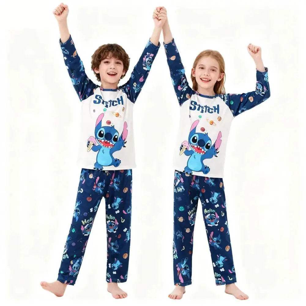 Ultra Soft Kids Pajama Set With Cozy Stitch Pattern Full Sleeve For Boys Ages 2 To 14 - Image 6