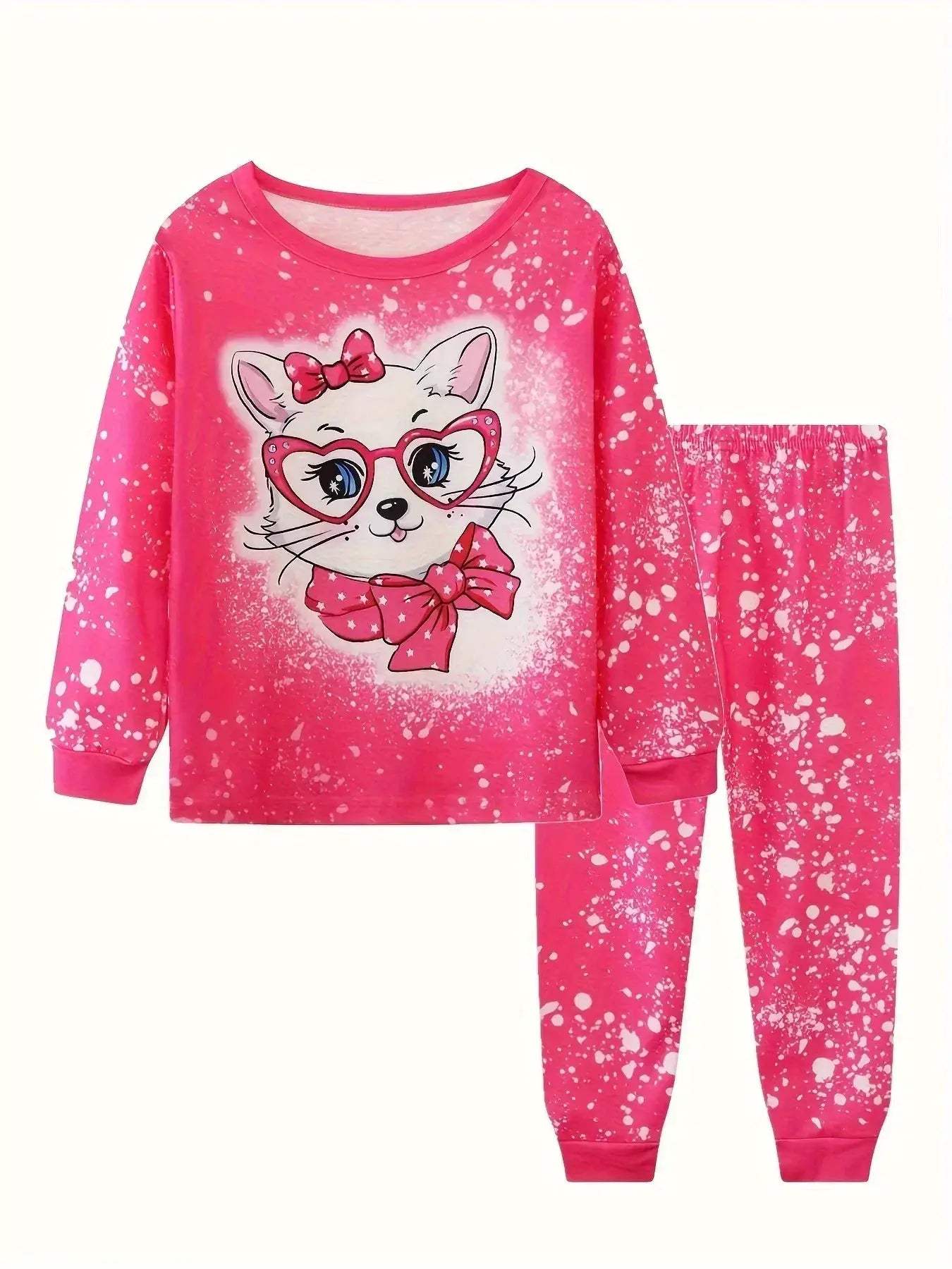 Ultra Soft Premium Kids Cotton Pajama Sets With All Season Cartoon Unicorn Print For Girls - Image 9