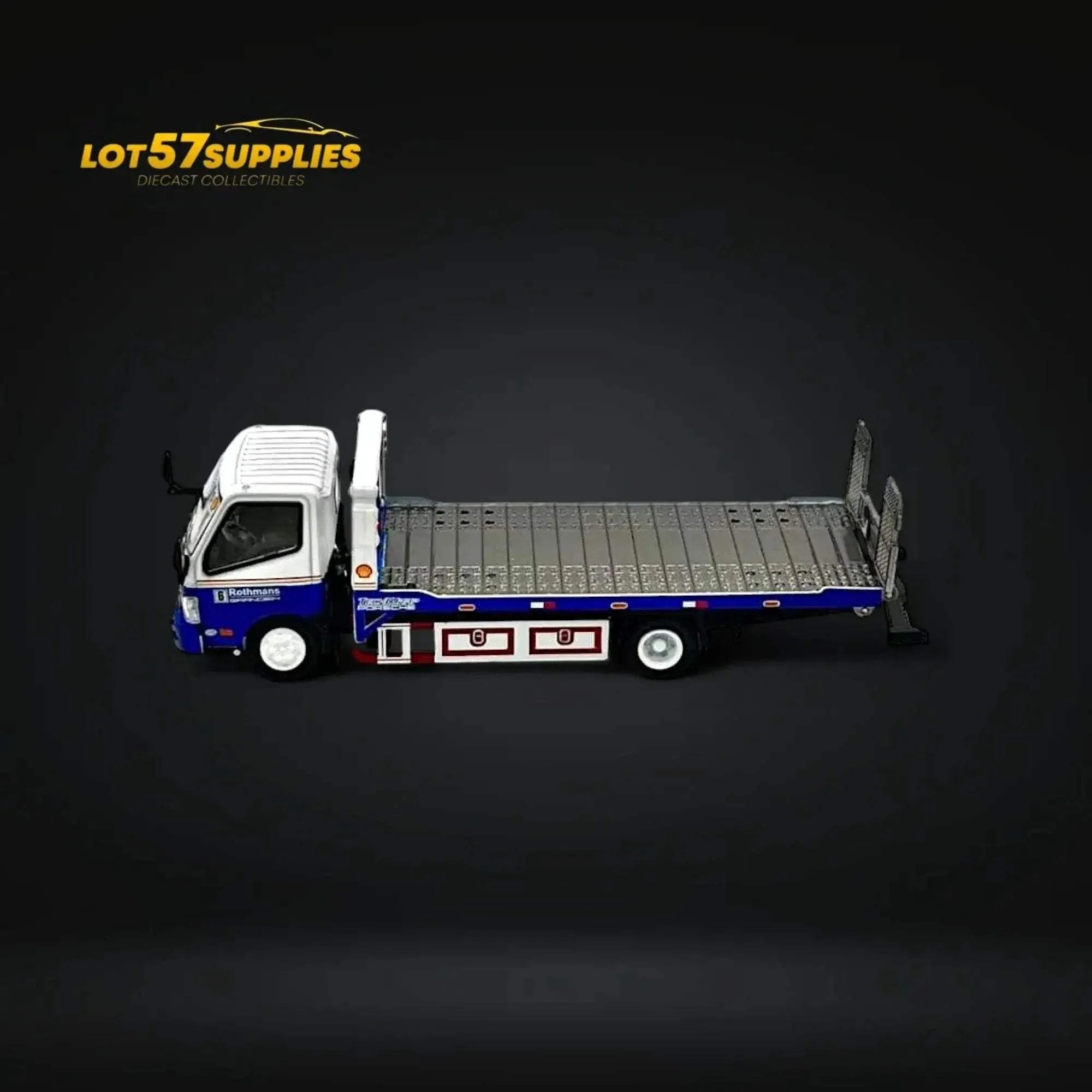 Unique Model Hino 300 Dutro Trailer Rothmans Livery 1:64 - Image 3