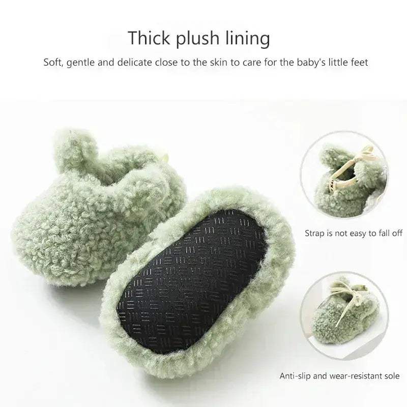 Unisex Baby Snow Boots With Soft Sole And Anti Slip - Image 4