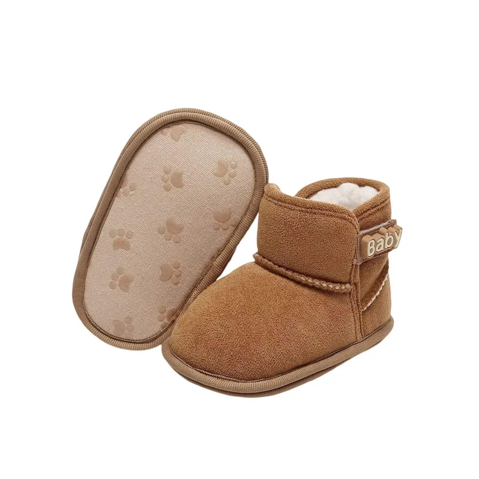 Unisex Infant Winter Snow Boots With Thickened Non Slip Soles - Image 7