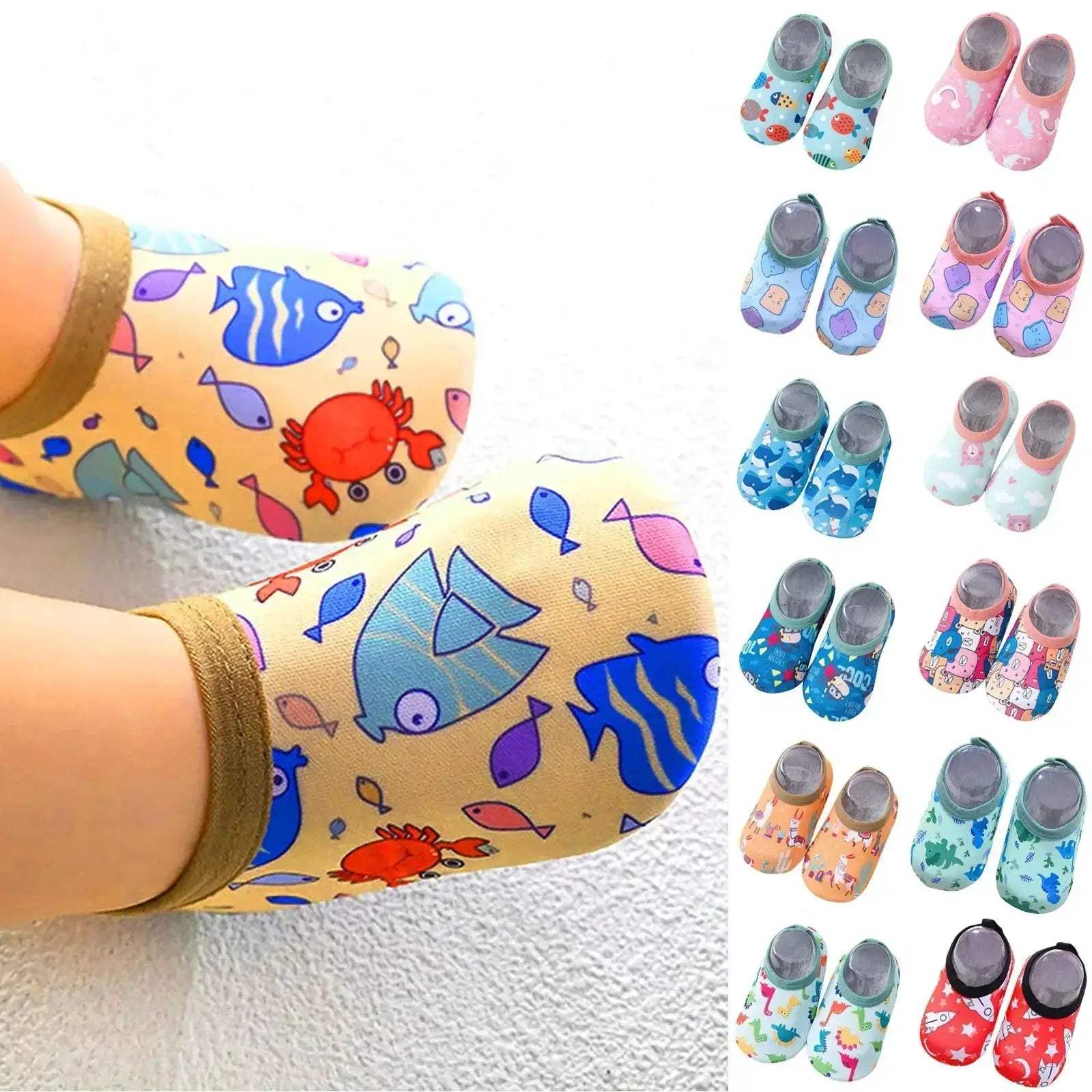 Unisex Toddler Shoes First Walkers Quick Dry Lightweight Shoes - Image 5