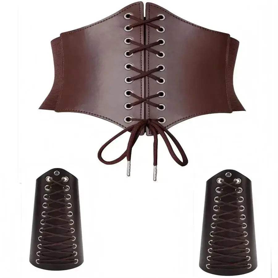 Unisex Western Waist Belt Set With Durable PU Buckle - Image 4