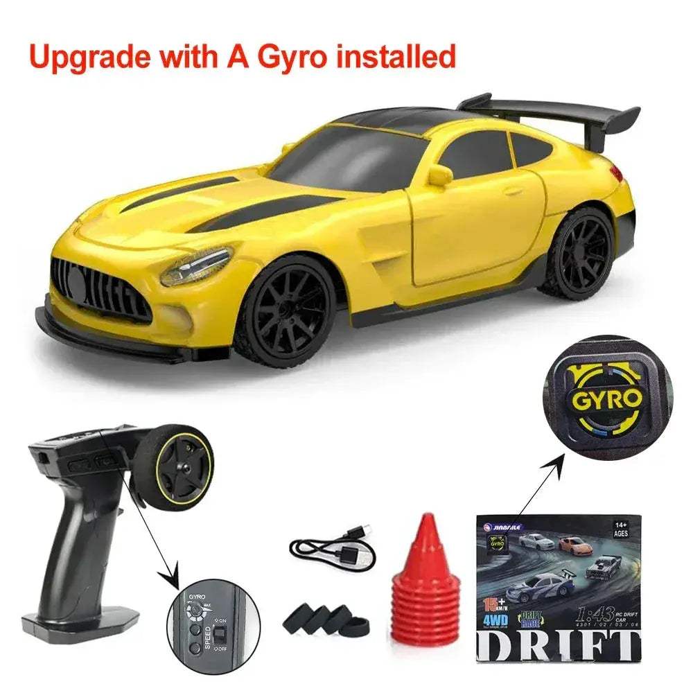 Upgraded RC Drift Car 4WD High Speed RTR Vehicle Mini - Image 7