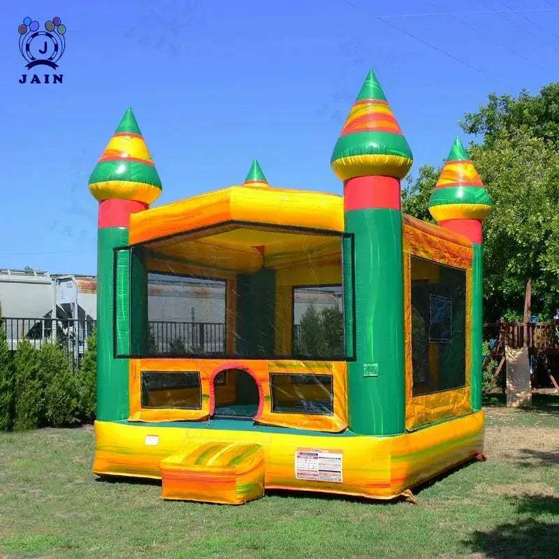 US Stock Inflatable Bounce House With Blower For Kids - Image 2