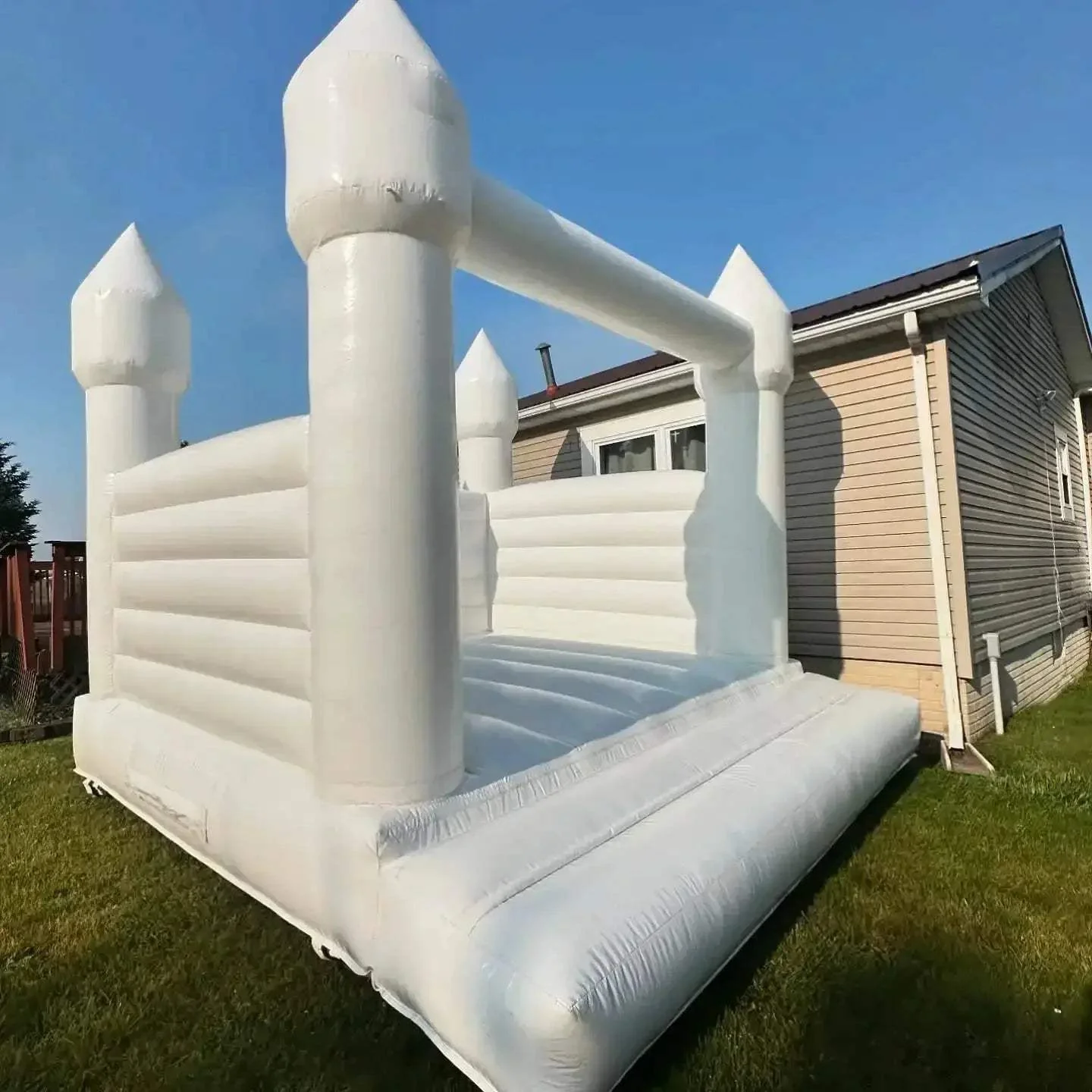 US Stock Inflatable Bounce House PVC Moon Bounce Castle Customizable - Image 3