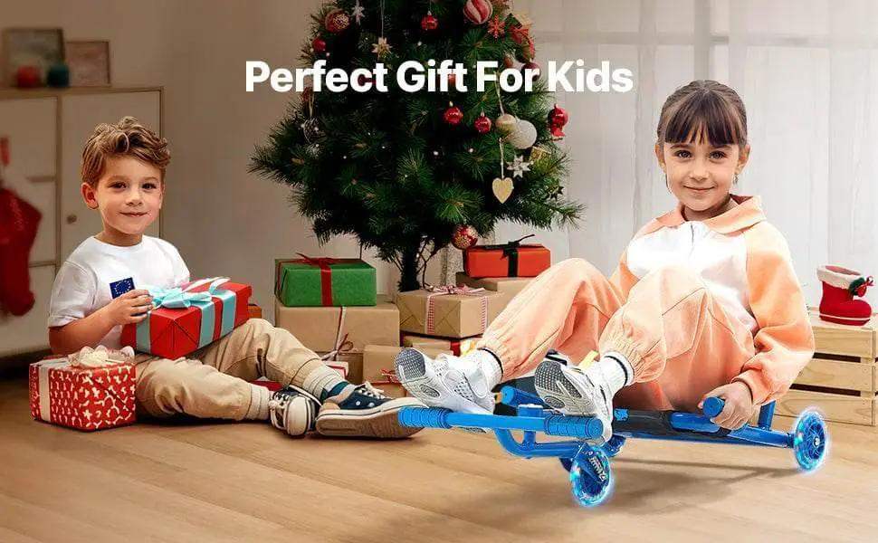 VEVOR 132/198lbs Ride on Scooter Swing Side-to-Side Drift Toys - Image 8