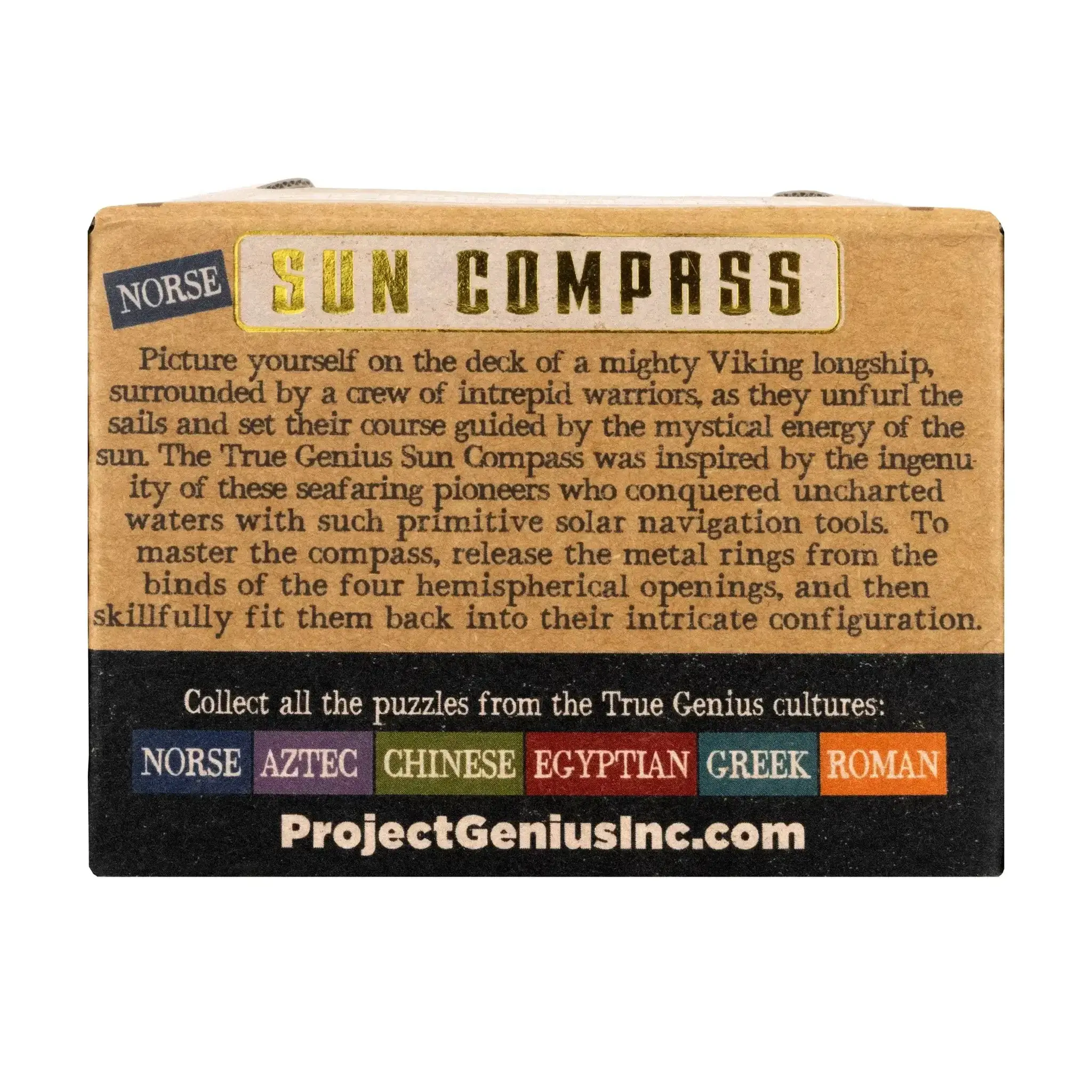 Viking Sun Compass - Metal Puzzle - Image 3