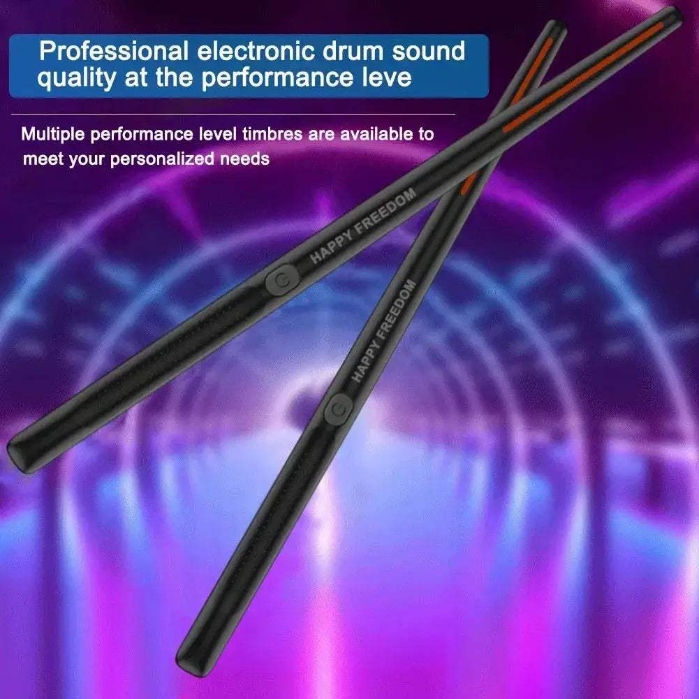 Virtual Air Drum Set With Portable Drumsticks And Pedals - Image 3