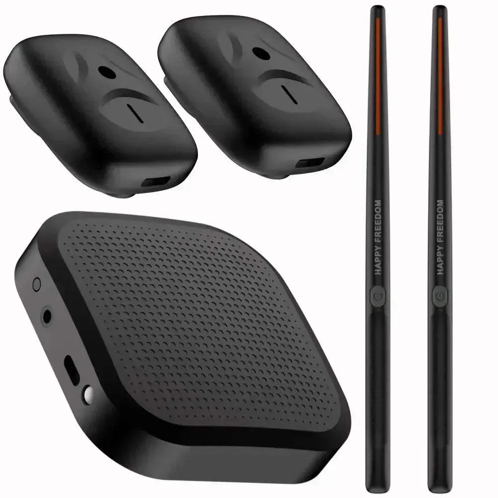 Virtual Air Drum Set With Realistic Electronic Drums And Pedals - Image 10