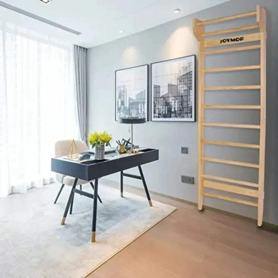 Wall Mounted Swedish Ladder Stall Bar For Full Body Stretching - Image 2
