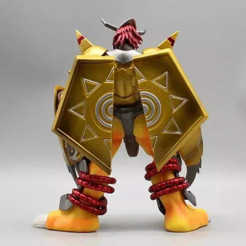 War Greymon Digimon Adventure Figurine, Anime Collectible Desk Decor Figures 8 in - Image 5