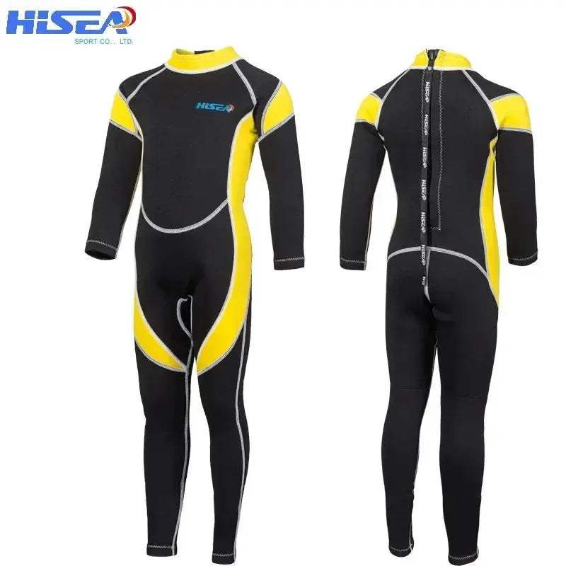 Warm 3mm Neoprene Kids Wetsuit For Swimming And Surfing - Image 2