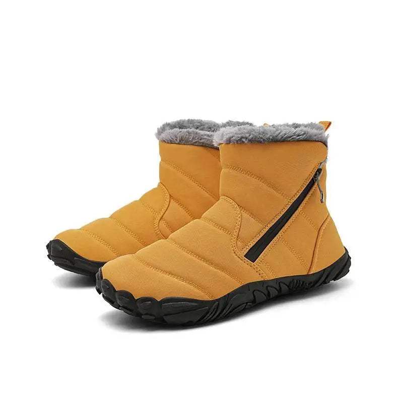 Warm Kids Snow Boots With Zipper For Unisex 4 To 6 Years - Image 8
