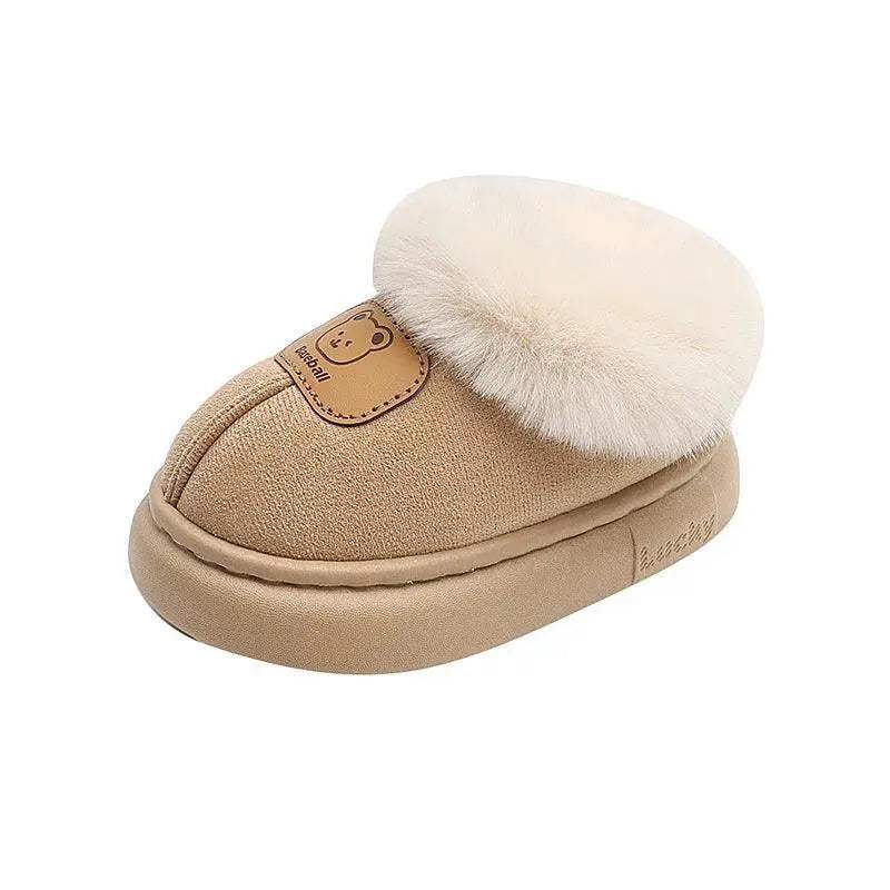 Warm Plush Winter Boots For Kids Unisex Toddler Snow Boots - Image 9