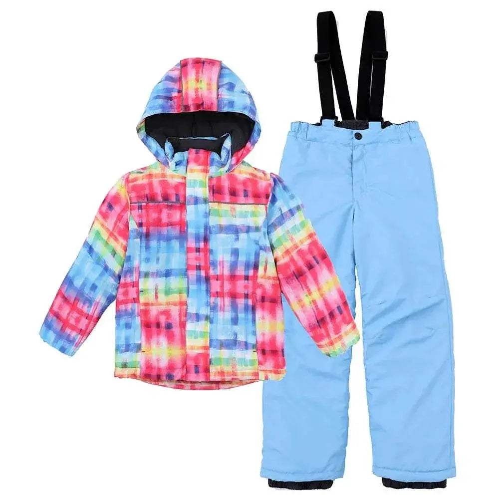 Warm Ski Coat And Pant Set Waterproof For Kids 3 To 12T - Image 16