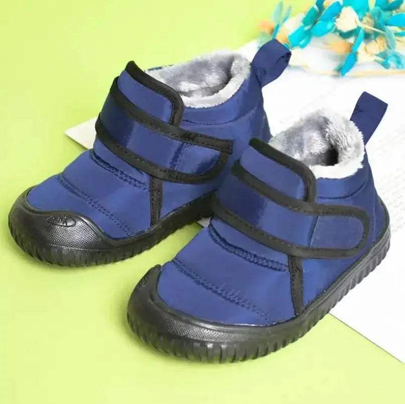 Warm Toddler Boots With Velvet Cotton And Hook Loop Closure For 1 To 3 Year Olds - Image 11