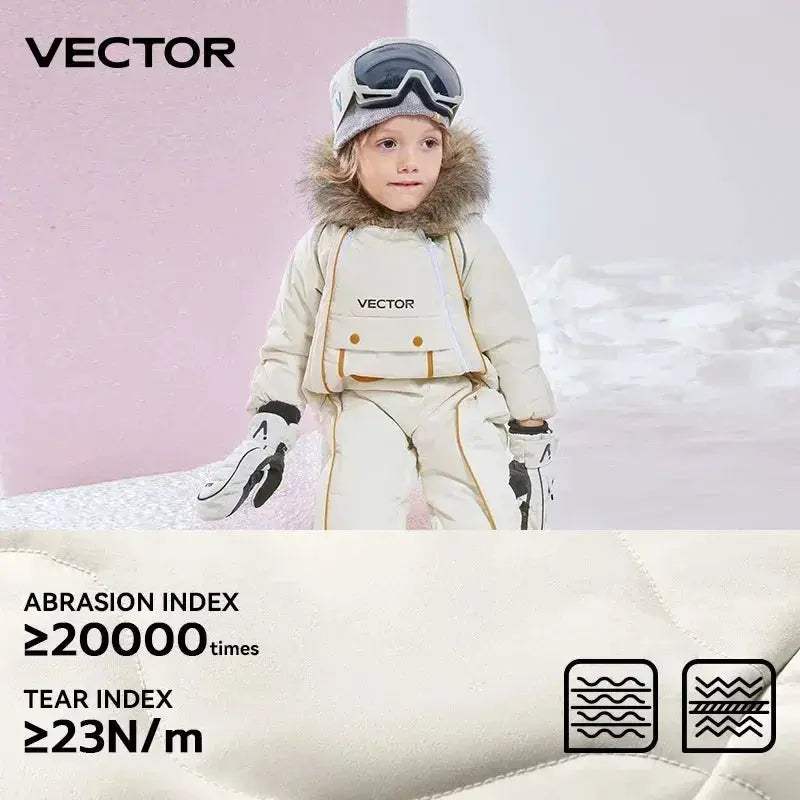 Warm Waterproof Kids Ski Jacket For Winter Snow Play - Image 5