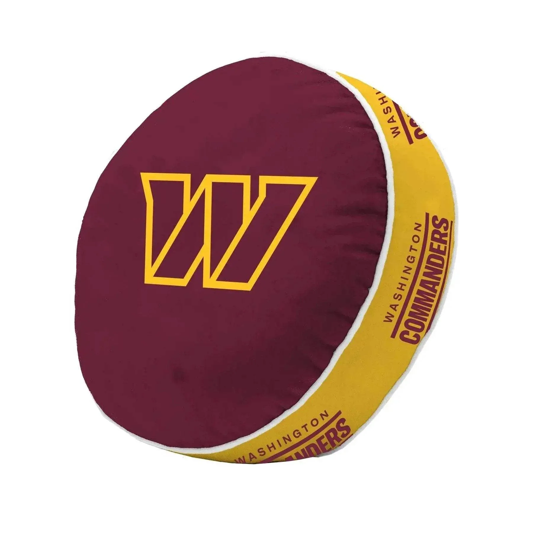 Washington Commanders Official Puff Pillow With Wordmark