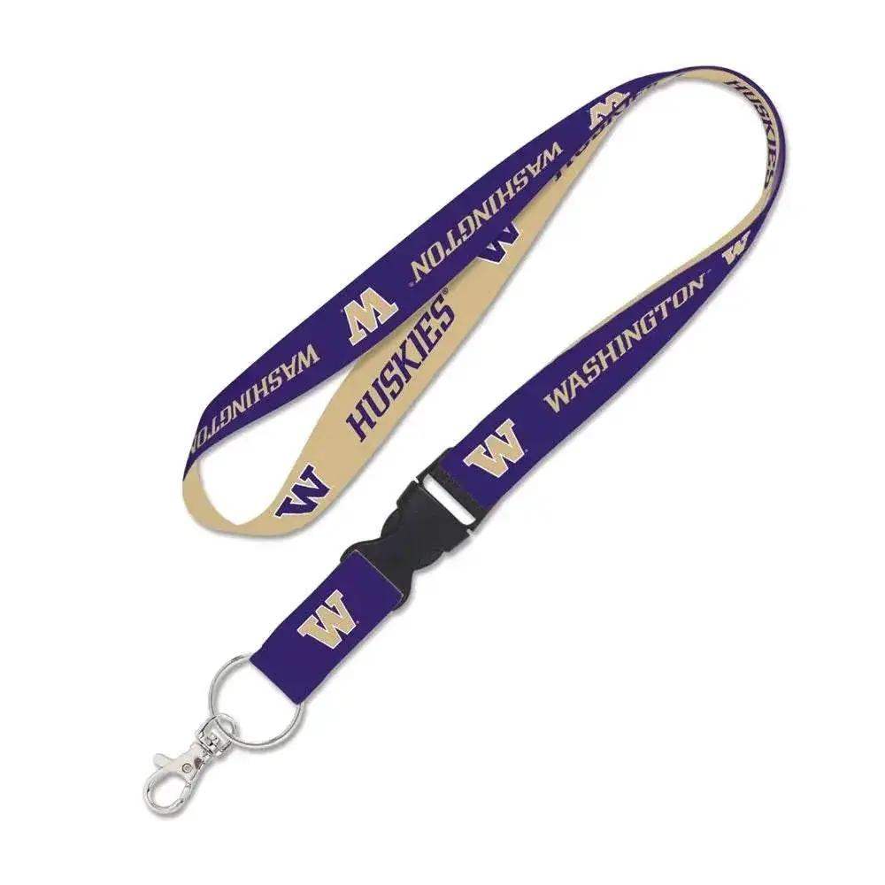 Washington Huskies Lanyard With Detachable Buckle Two Color