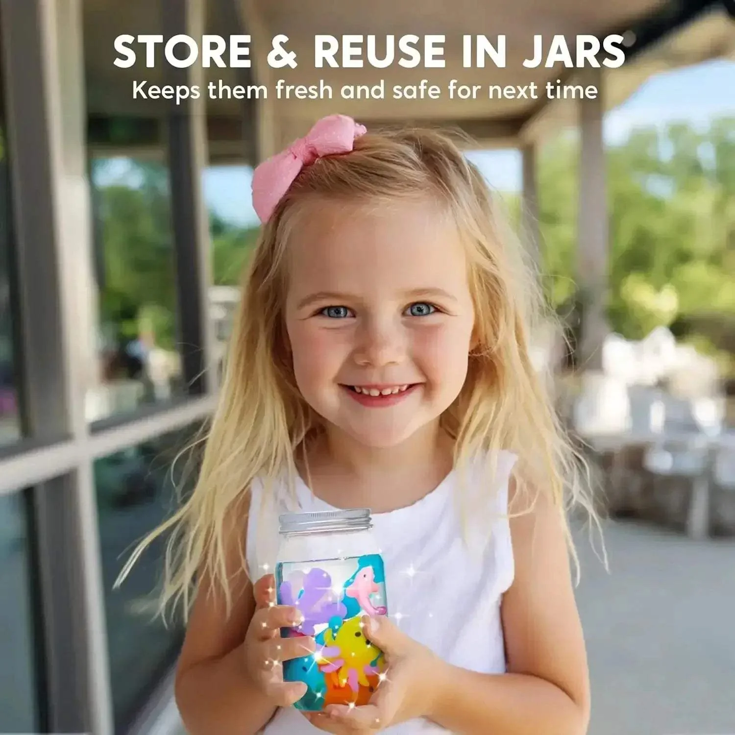 Water Gel Kit For Kids With 10 Gels Preserving Bottle - Image 5