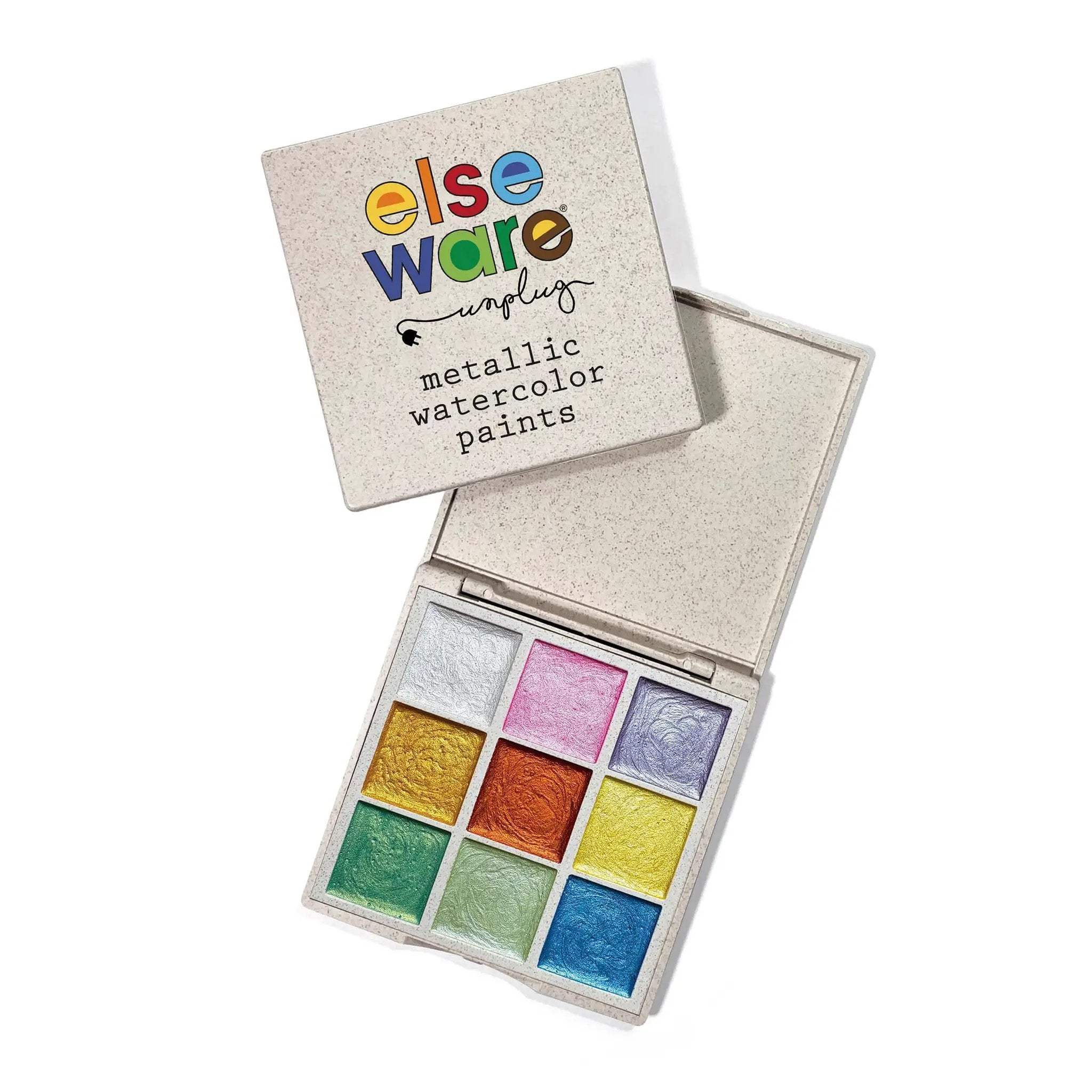 Watercolor Essentials Bundle | Bamboo Case, Metallics, & Paper Pad - Image 5