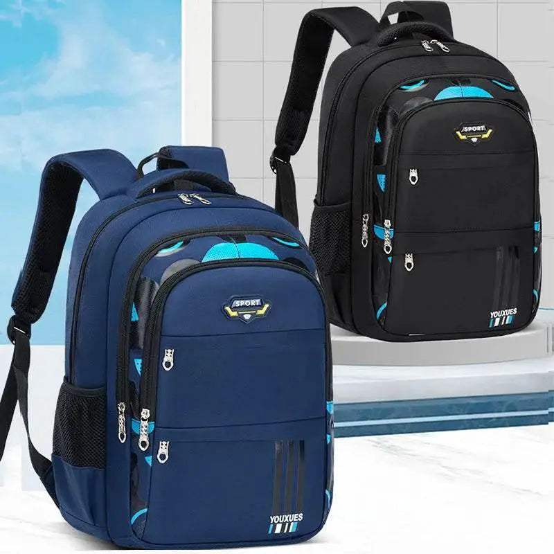 Waterproof Backpacks Ergonomic Back Panel For Elementary And Junior High Students - Image 2