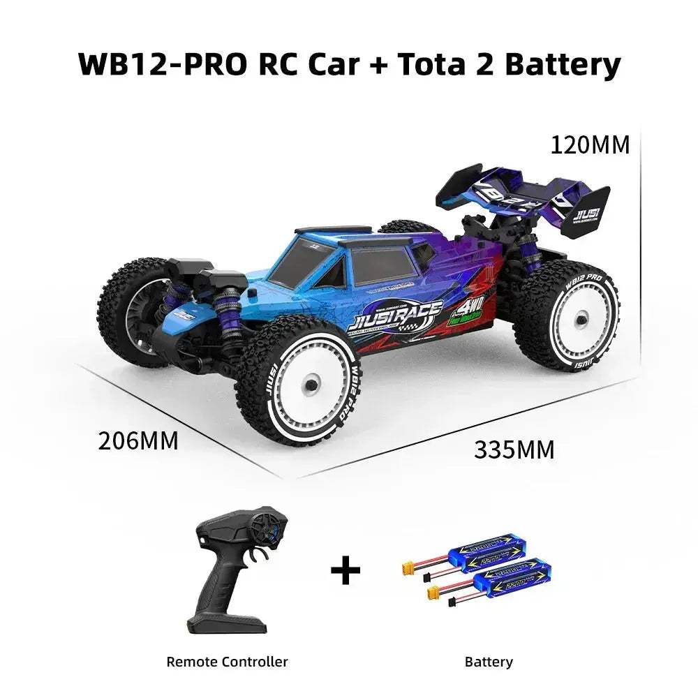 WB12 PRO 1/12 Brushless 4WD RC Car High Performance - Image 7