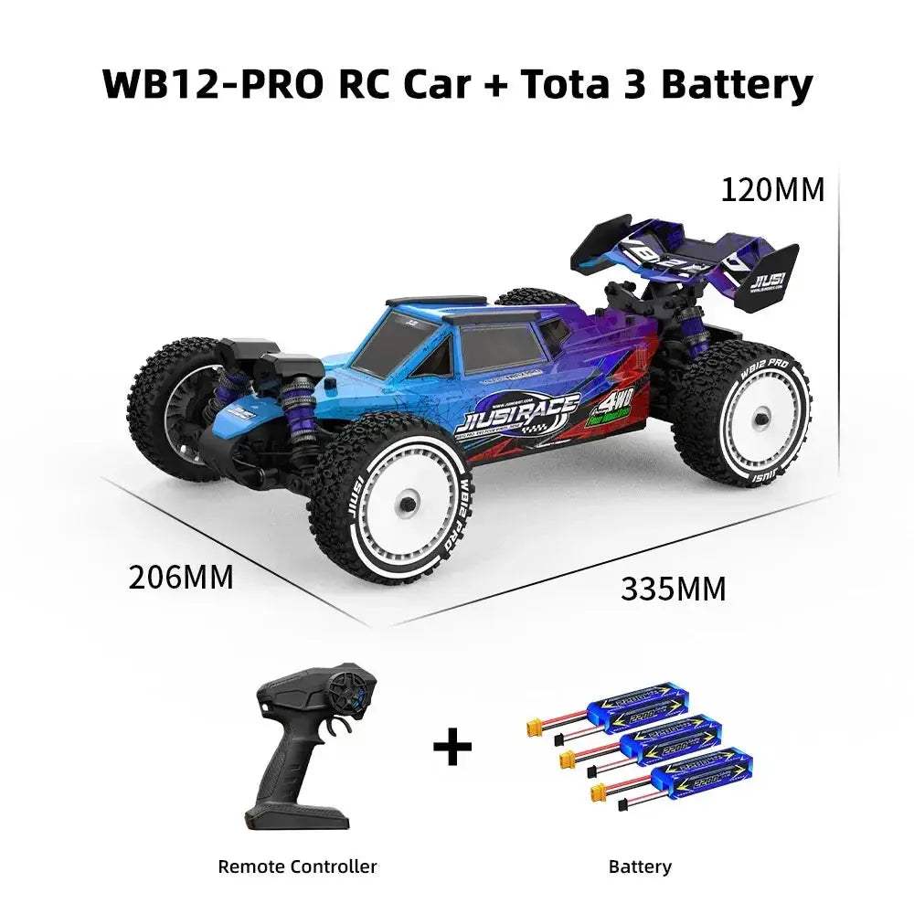 WB12 PRO 1/12 Brushless 4WD RC Car High Performance - Image 9