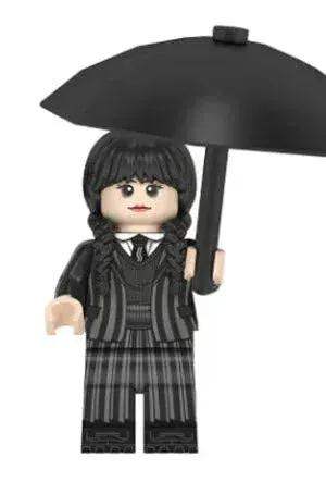 Wednesday Addams Custom Minifig