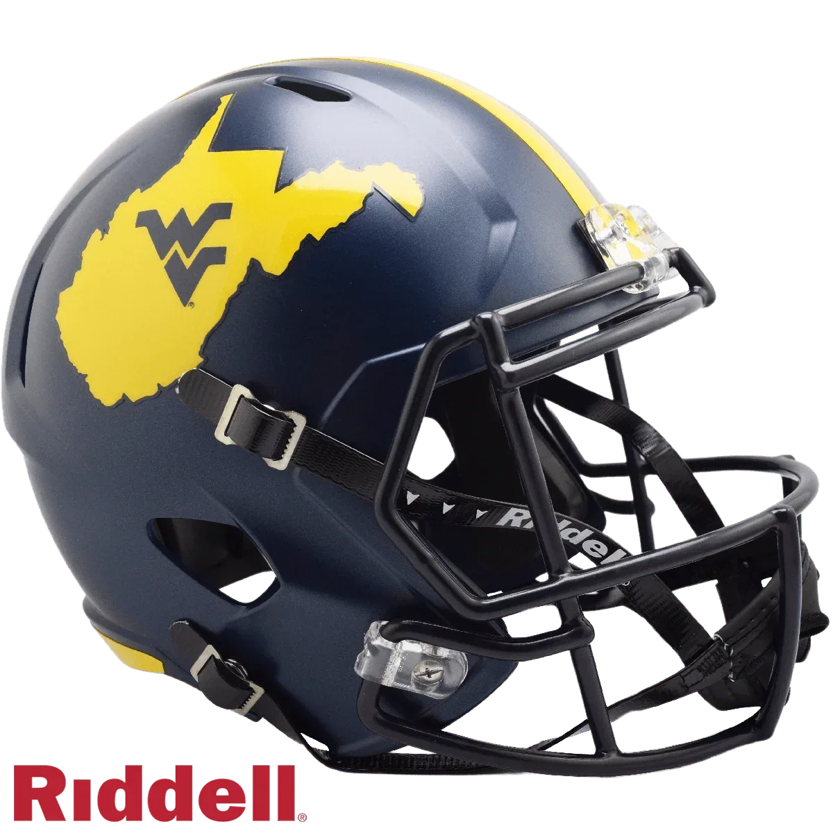 West Virginia Mountaineers Riddell Speed Replica Helmet