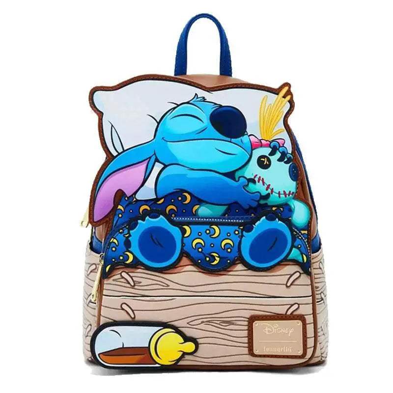 Whimsical Mini Backpack With Double Strap Second Star Glow You Can Fly Teal 70th Anniversary For Women - Image 10