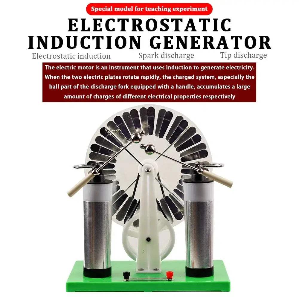 Wimshurst Electrostatic Generator For Educational Physics Experiments - Image 4