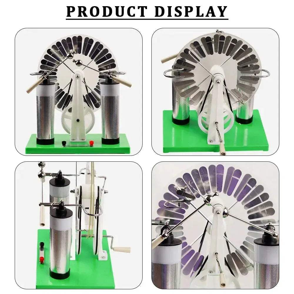 Wimshurst Electrostatic Generator For Educational Physics Experiments - Image 6