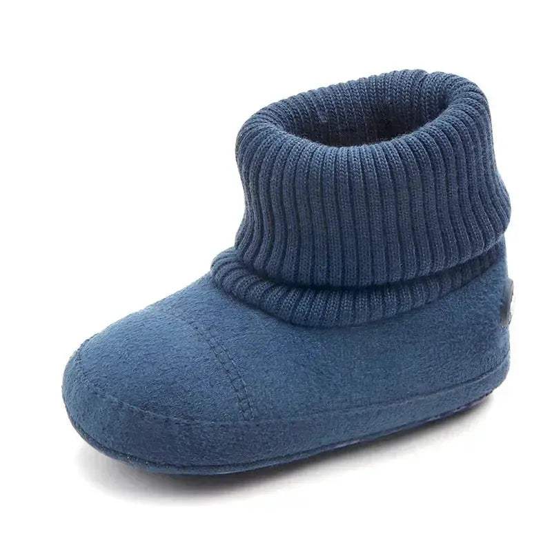 Winter Baby Boots For 0-18M Unisex Warm Anti Slip With Fuzzy Balls - Image 12
