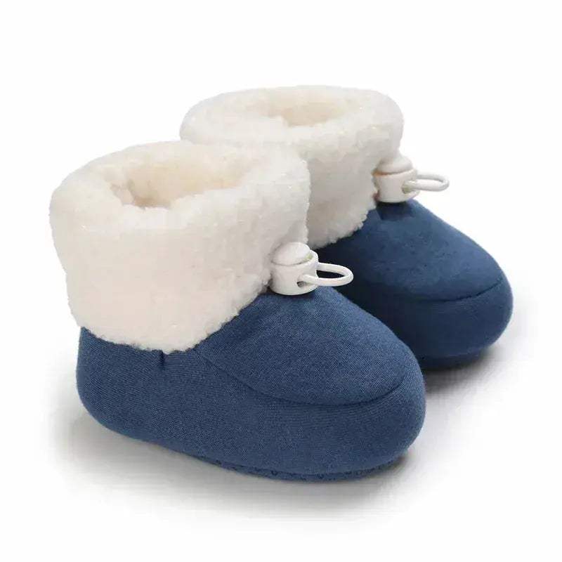 Winter Baby Cotton Booties Non Slip Sole For First Walkers - Image 13