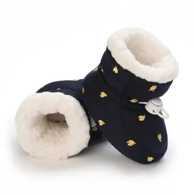 Winter Baby Cotton Booties Non Slip Sole For First Walkers - Image 3