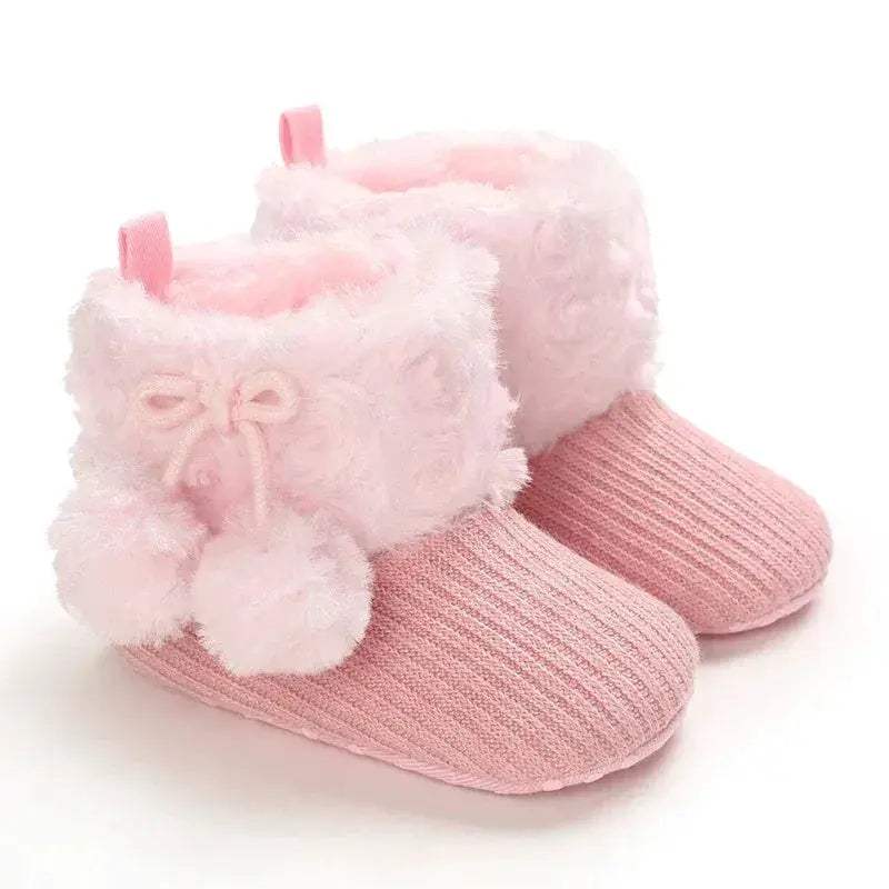 Winter Baby Snow Boots With Plush Lining Non Slip Warm - Image 10