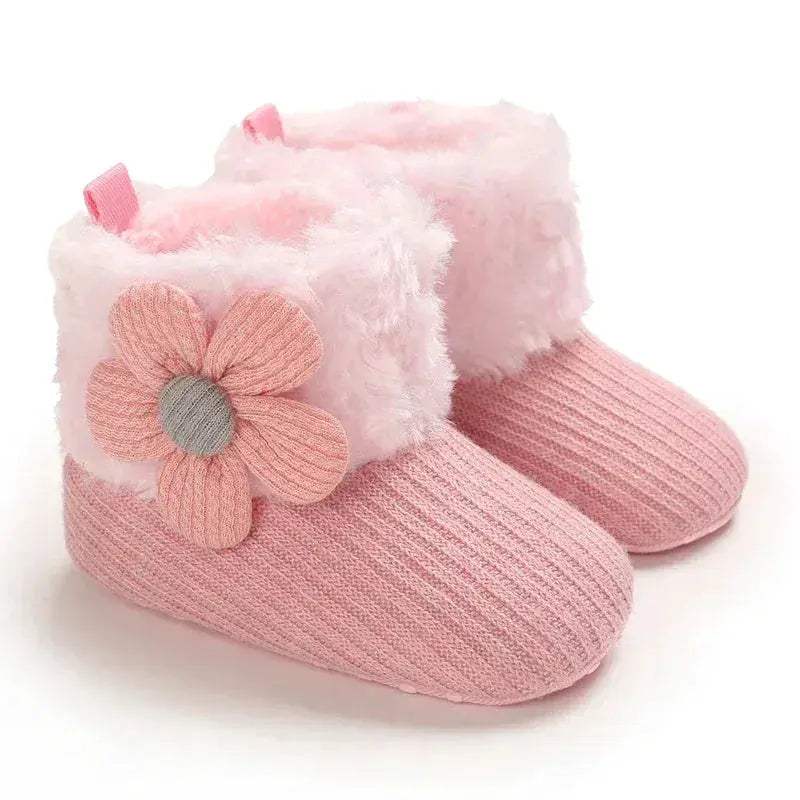 Winter Baby Snow Boots With Plush Lining Non Slip Warm - Image 7