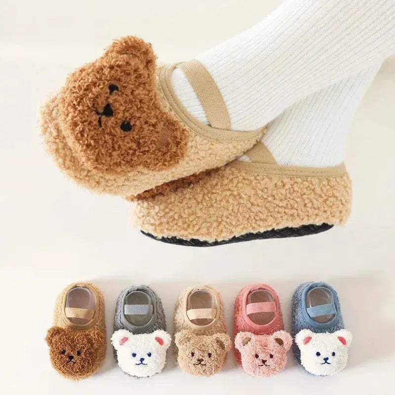 Winter Infant Anti Slip Socks With Soft Bottom Sole - Image 2