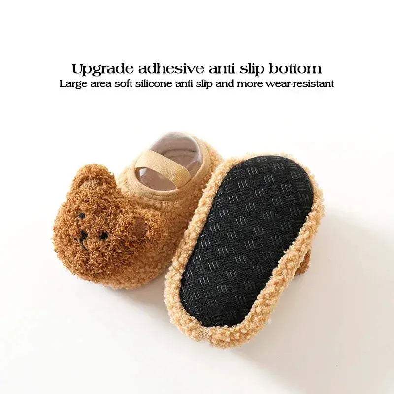 Winter Infant Anti Slip Socks With Soft Bottom Sole - Image 5