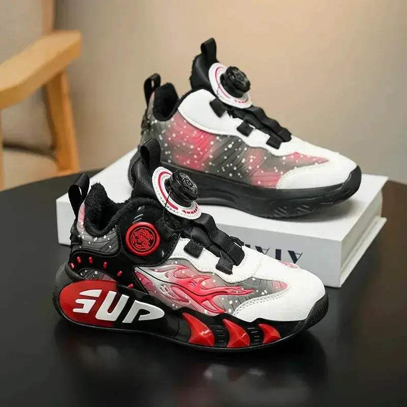 Winter Warm Kids Sneakers Waterproof Anti Slip Shoes - Image 5