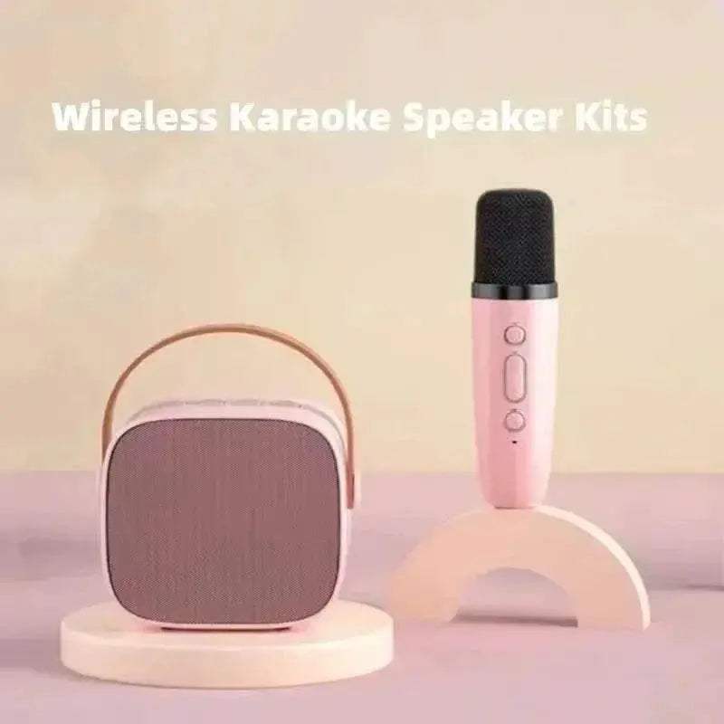 Wireless Dual Microphones Portable Karaoke Machine HomeKTV - Image 3