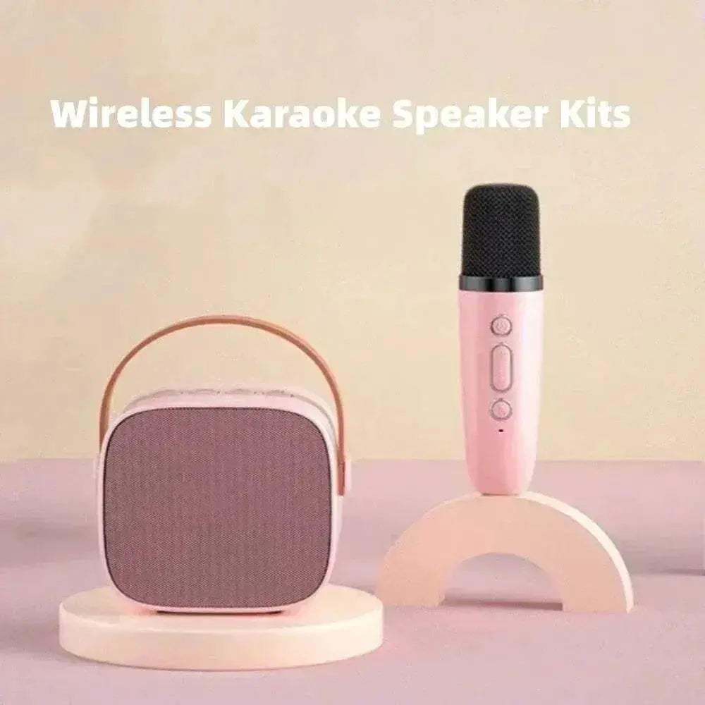 Wireless Dual Microphones Portable Karaoke Machine HomeKTV - Image 7