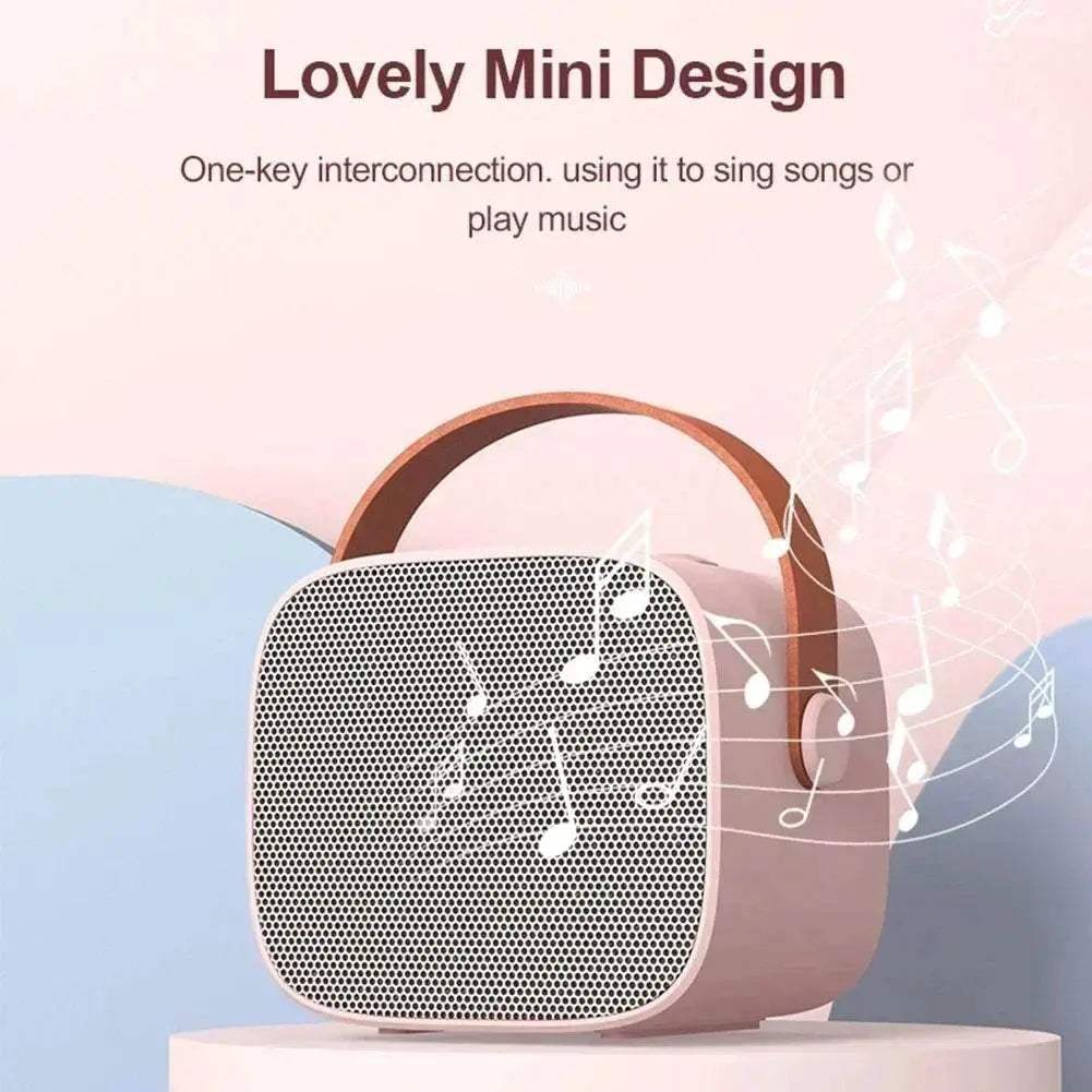 Wireless Dual Microphones Portable Karaoke Machine HomeKTV - Image 9