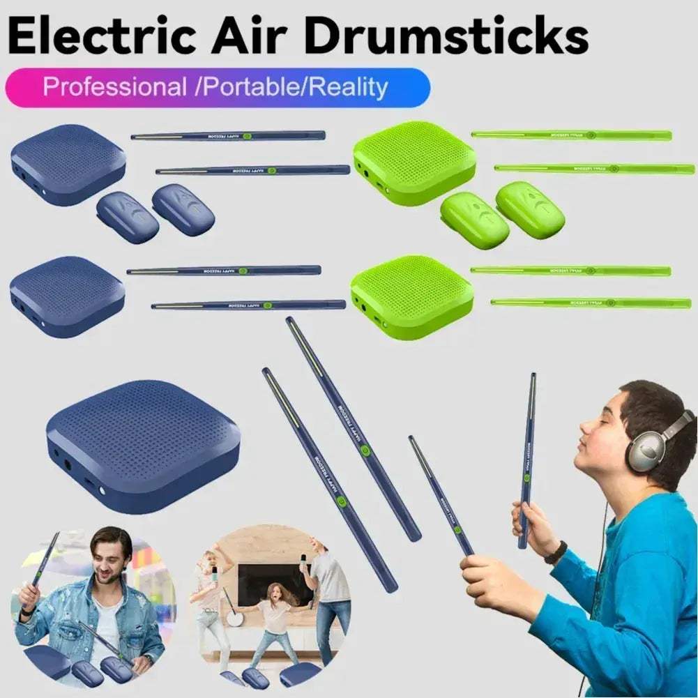 Wireless VR Drum Kit With Electronic Air Drumsticks - Image 2