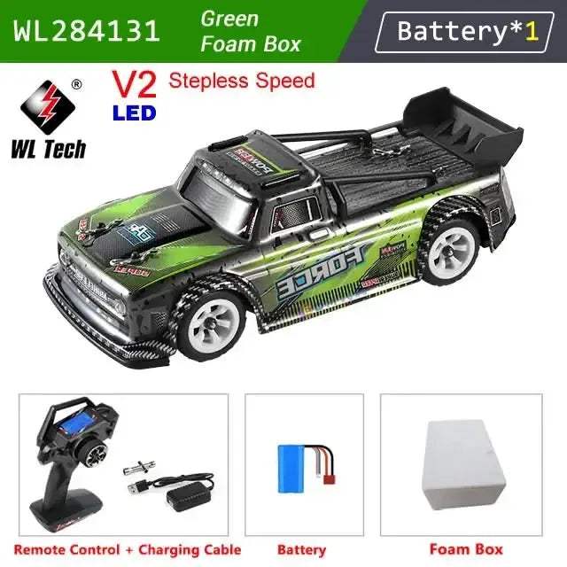 WLtoys 284131 4WD Mini RC Car Remote With LED Lights - Image 10